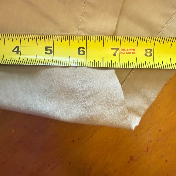 Faherty Mens All Day Short 7” Flat Front Chino Style Khaki Size 35 - Picture 11 of 11